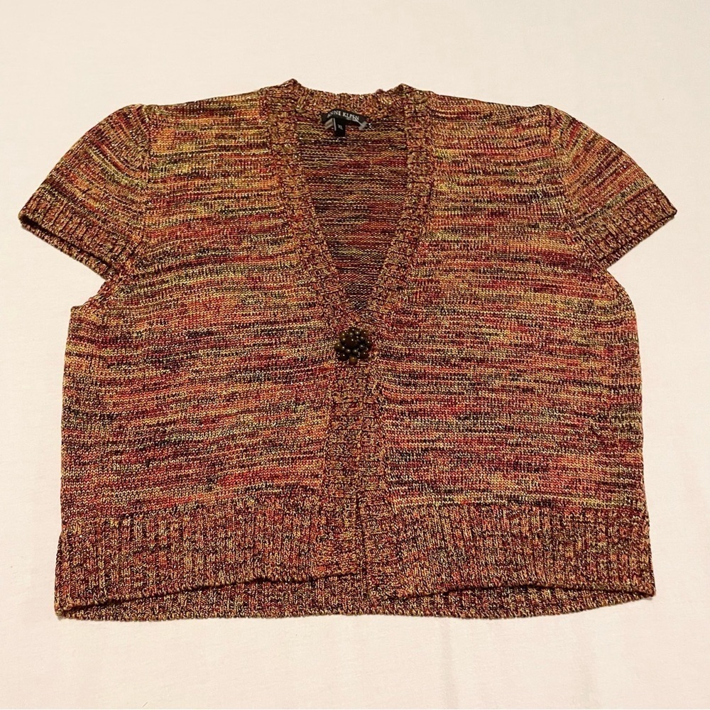 Anne Klein Womens Cardigan Sweater Size XL